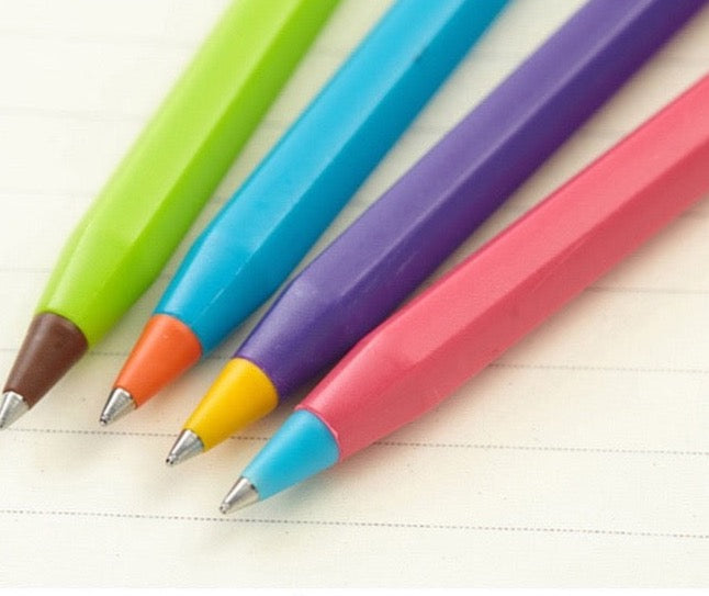 Korean Monami 0.7mm Black Ballpoint Pens (set of 12)