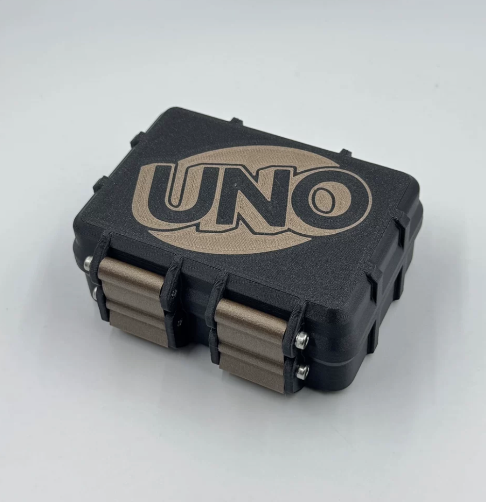 UNO Playing Cards Hard Shell Storage Case