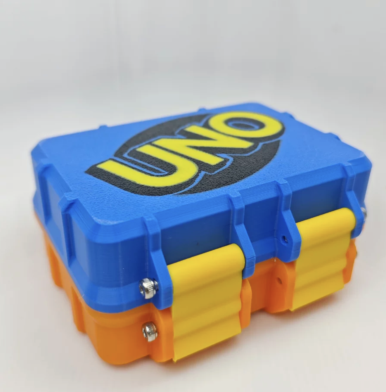 UNO Playing Cards Hard Shell Storage Case