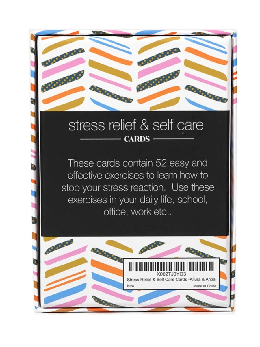 Stress Relief & Self Care Cards