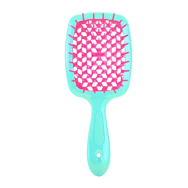 Vented Detangle Hair Brush for Curly Hair Supports Hair Damage Reduction