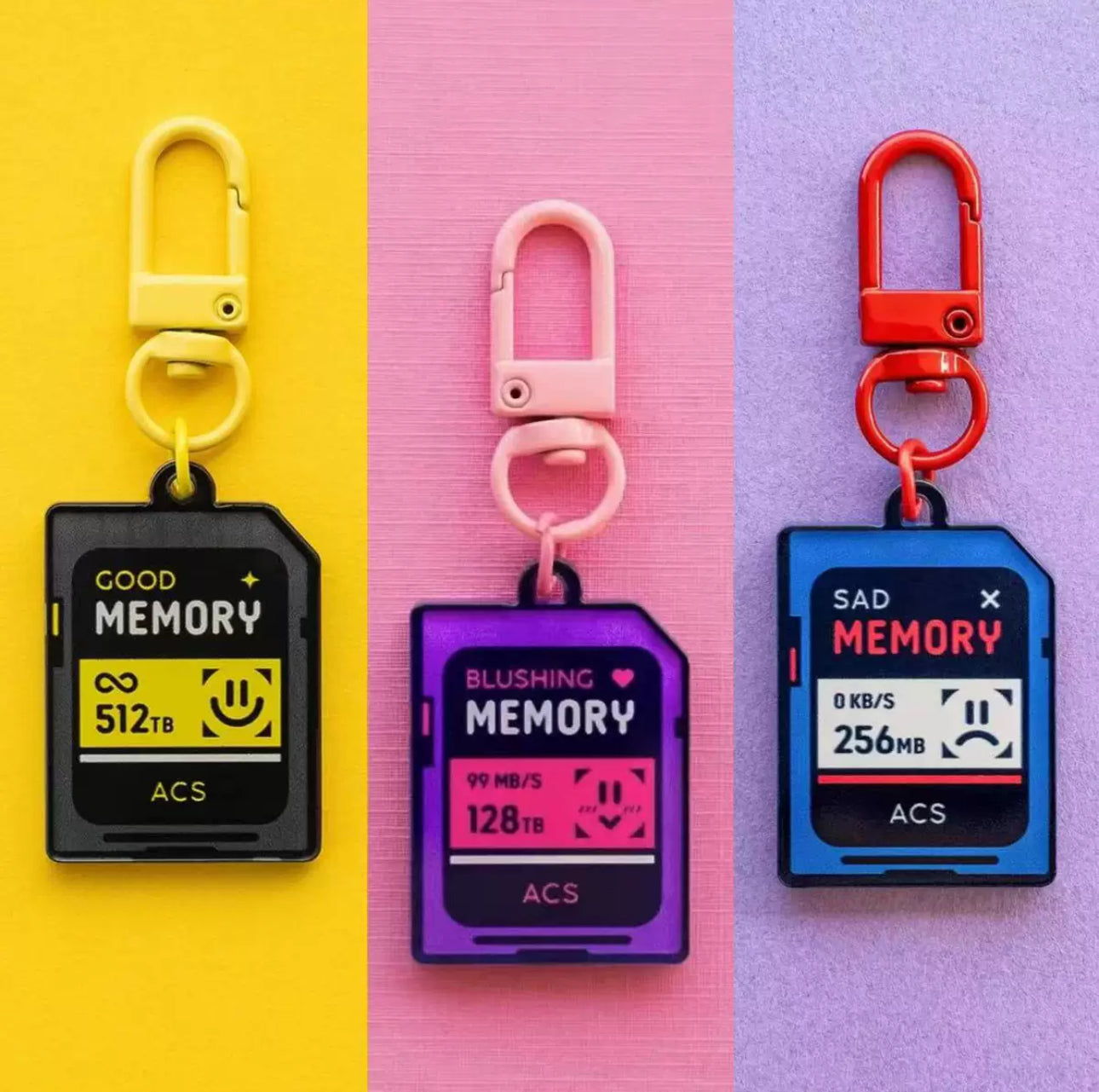 ASTRO CIRCO Memory Card Key Chain