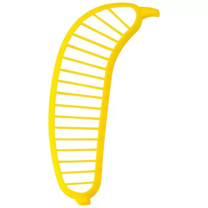 Banana Buddy™ Banana Slicer – Quick & Safe Fruit Cutter with Even Slice Design | BPA-Free Kitchen Gadget for Breakfast, Desserts, Smoothies & Lunchboxes