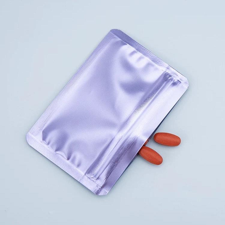 Metallic Matte Emergency Small Ziplock Pouch (Assorted)