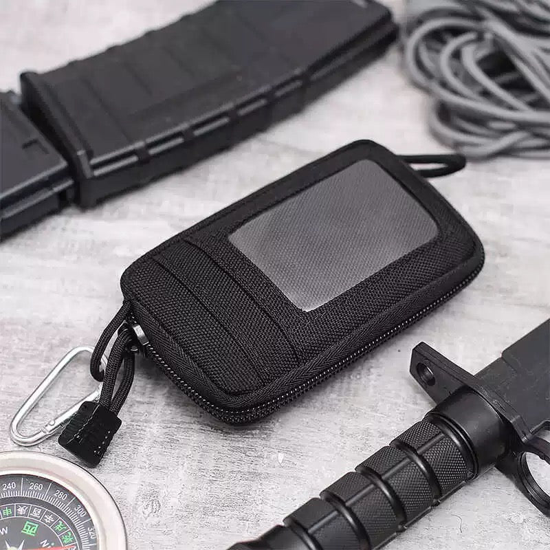 Mens Tactical EDC Pouch Wallet Key Waist Bag Purse Coin ID Card Organizer Holder
