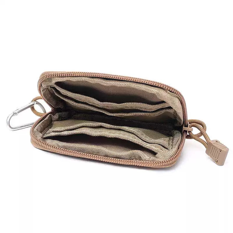 Mens Tactical EDC Pouch Wallet Key Waist Bag Purse Coin ID Card Organizer Holder