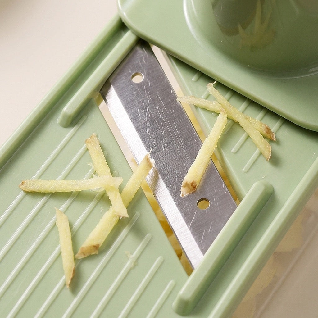 3-in-1 Ginger & Garlic Grater with Safety Hand Guard