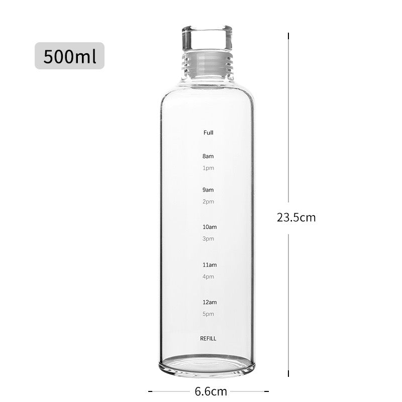 Borosilicate Glass Water bottles