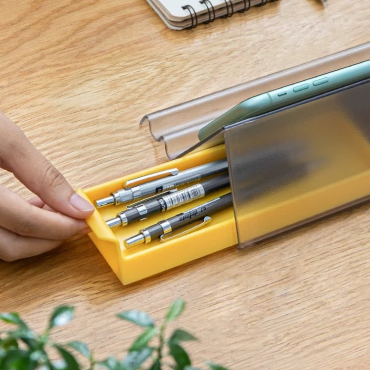 Desk Phone/Tablet Stand with Removable Tray