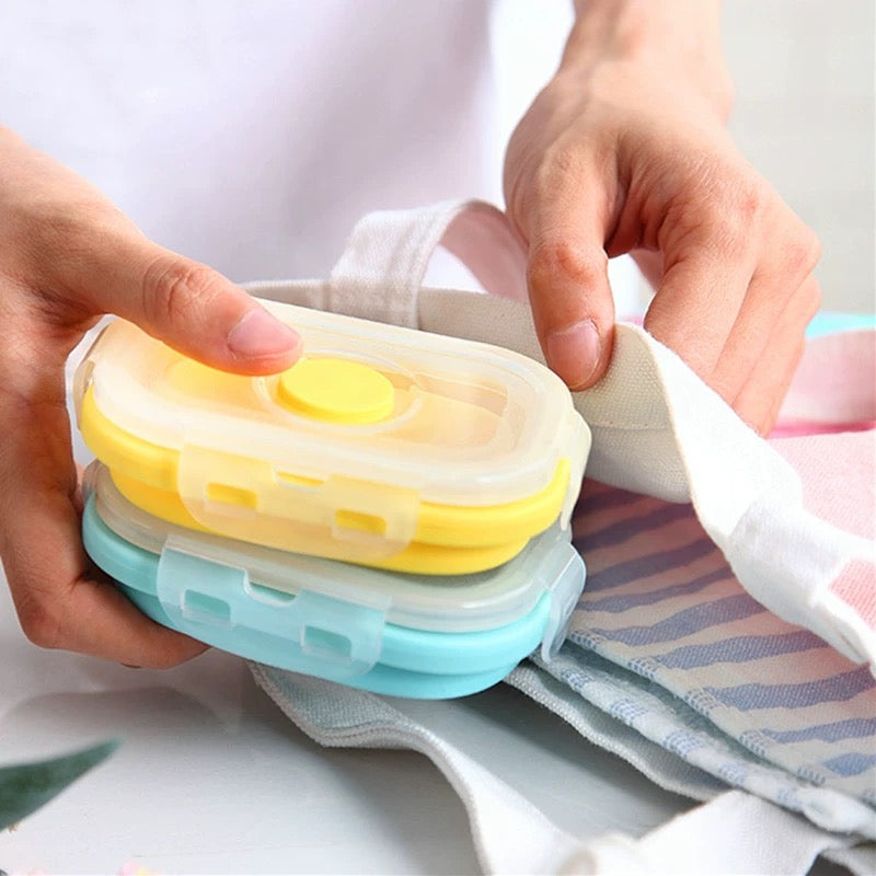 Collapsible Mini Food Boxes (Set of 4)