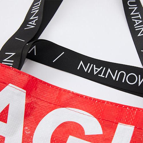 Vanilla Mountain Large Capacity PP Woven Laminated Tote Bag