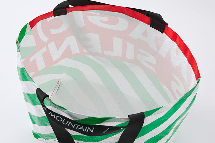 Vanilla Mountain Large Capacity PP Woven Laminated Tote Bag