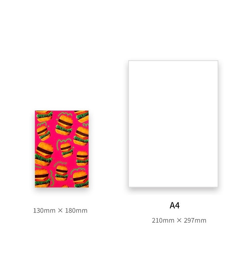 Montilord Plus Series B6 Notepads 50 Blank Sheets / 100 pages