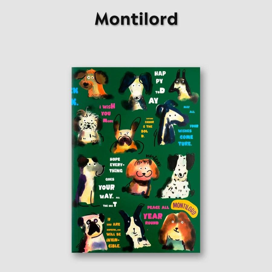 Montilord Lined Notebook B5 Colorful Paperback