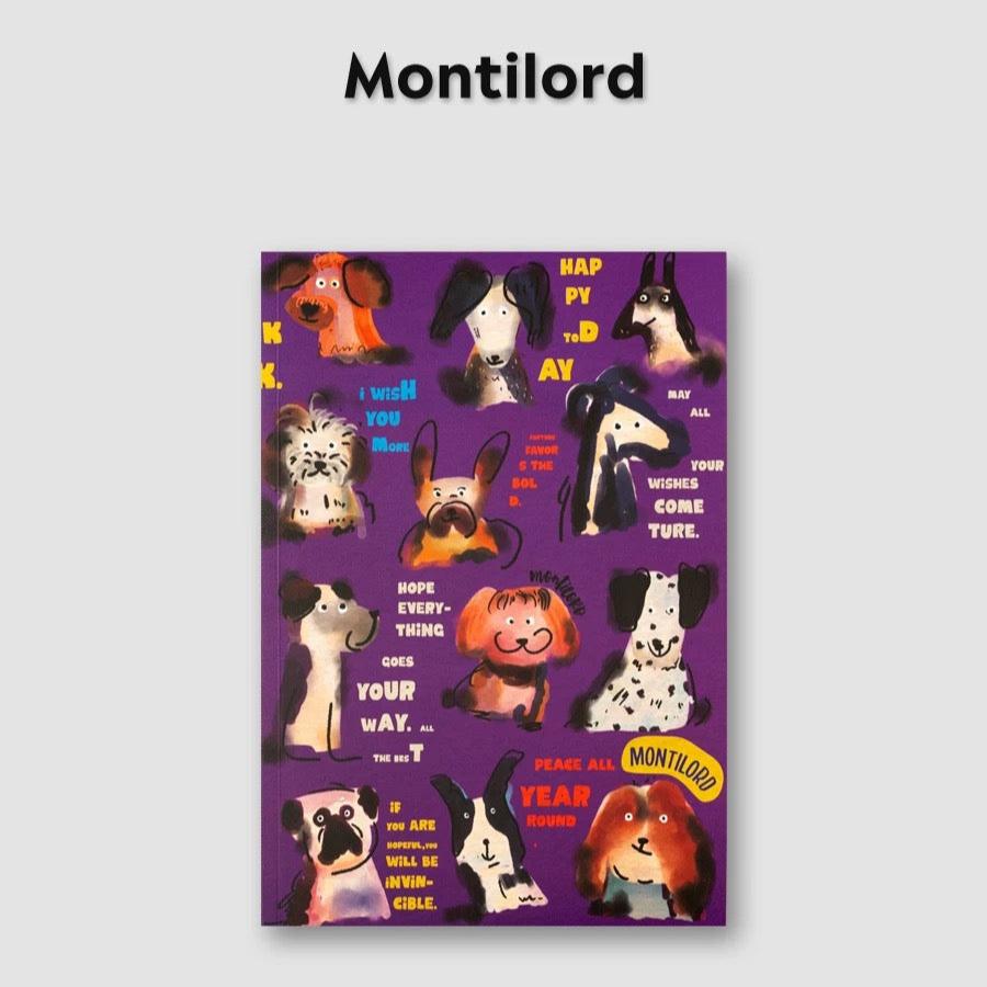 Montilord Lined Notebook B5 Colorful Paperback