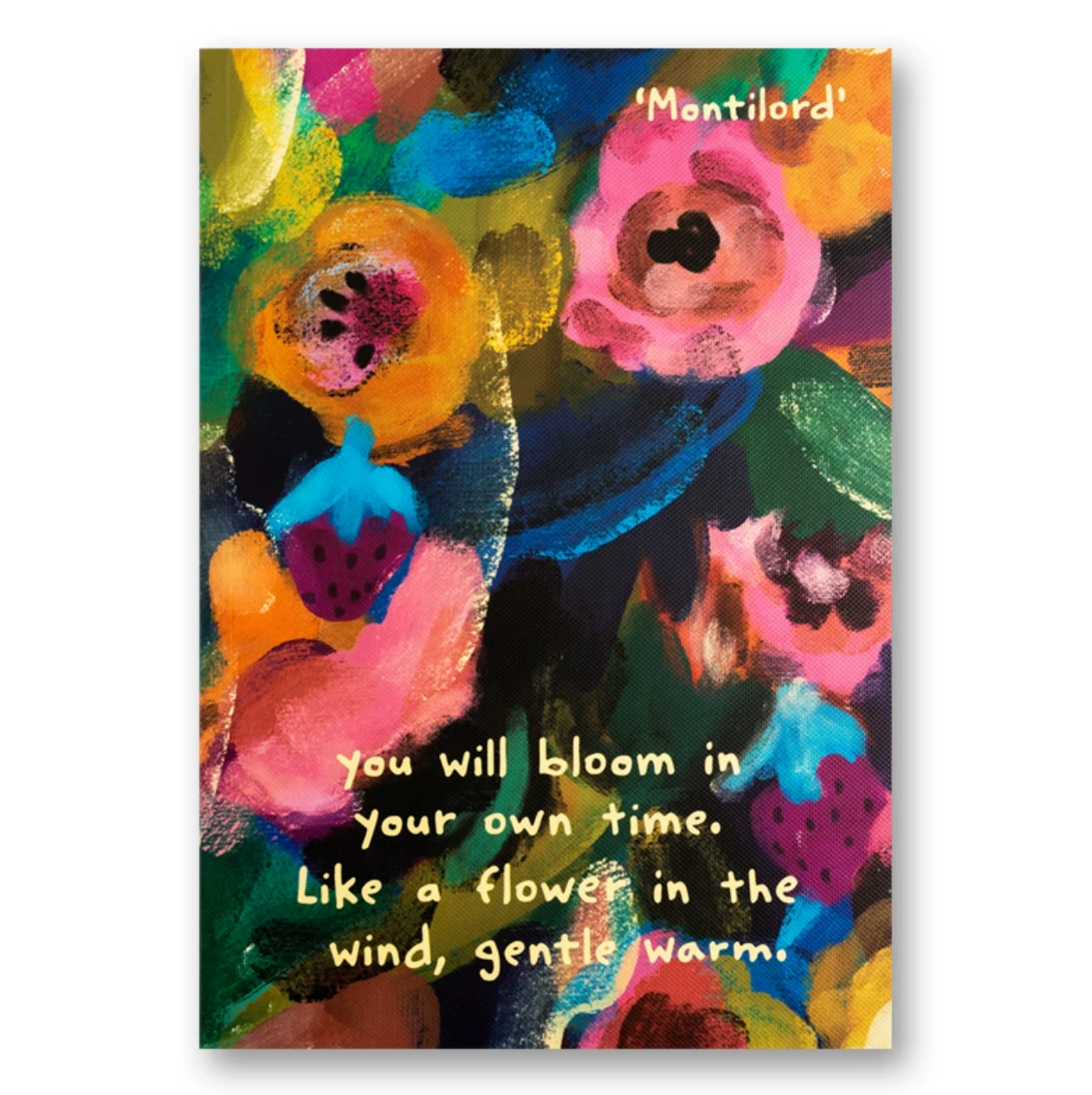 Montilord Lined Notebook B5 Colorful Paperback