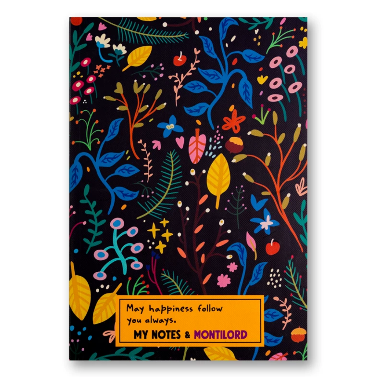 Montilord Lined Notebook B5 Colorful Paperback