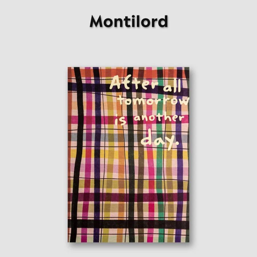 Montilord Lined Notebook B5 Colorful Paperback