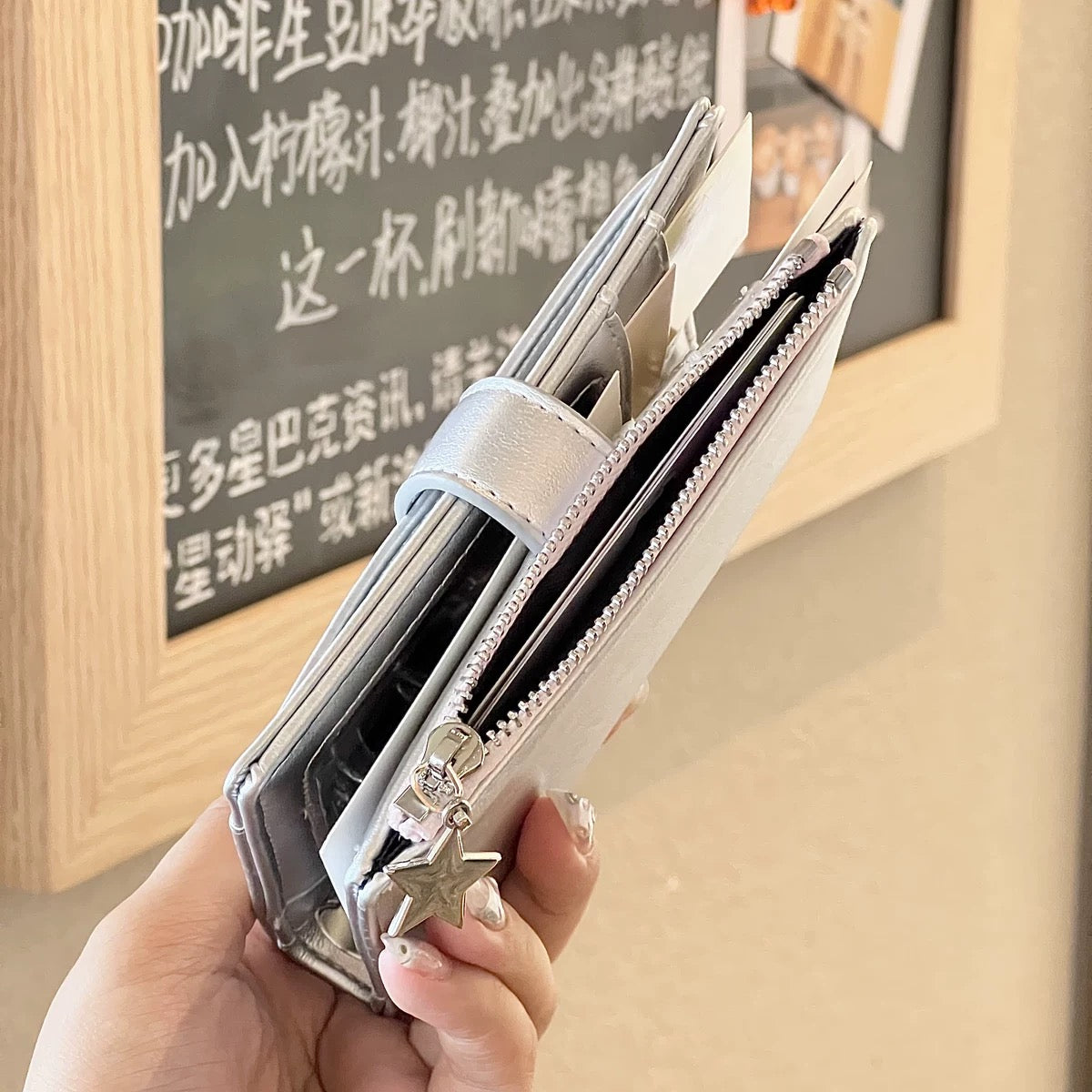 Women's Card Wallet with 40-page Pocket Diary