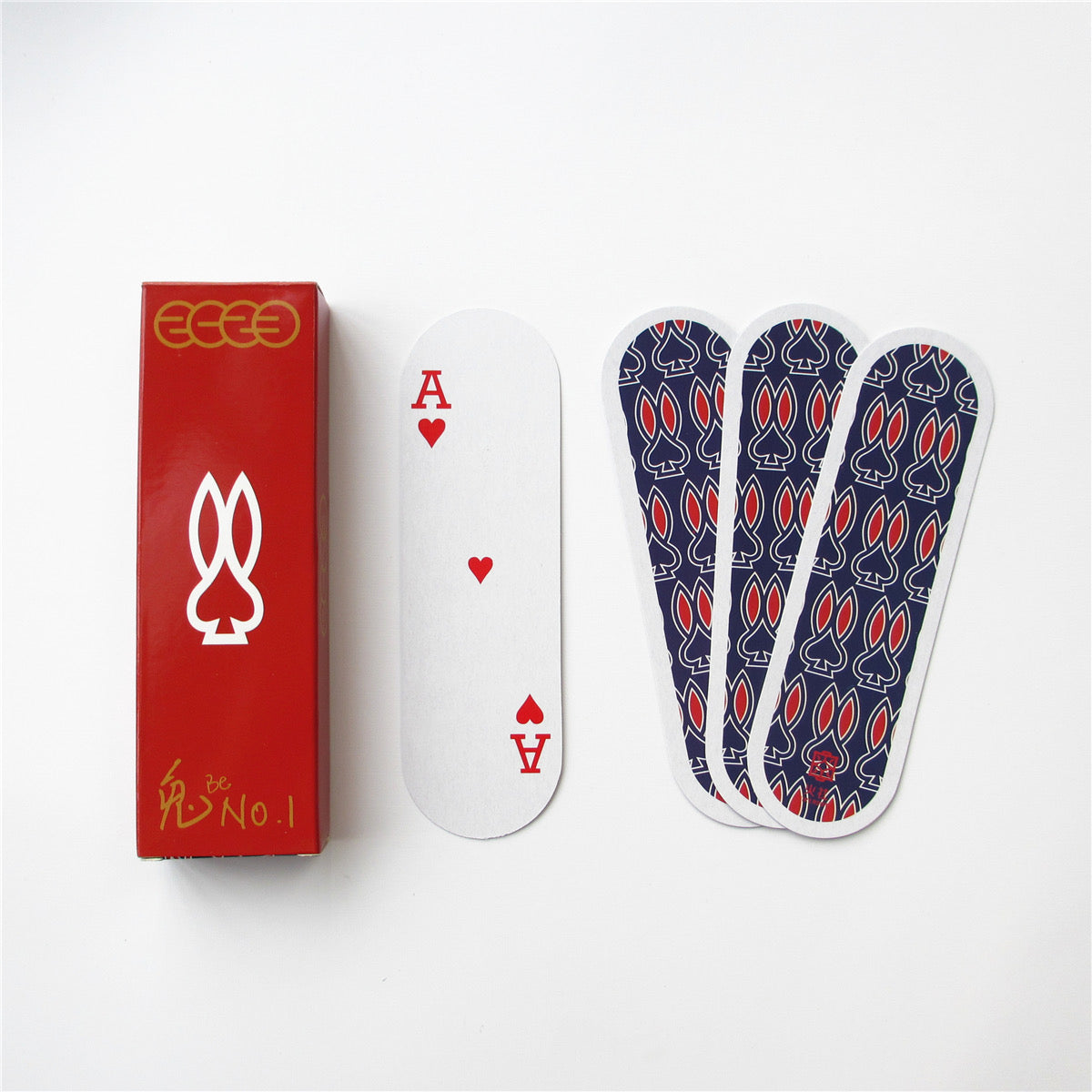 Origami Year of the Rabbit Long Strip Playing Cards (Set of 54 Cards)