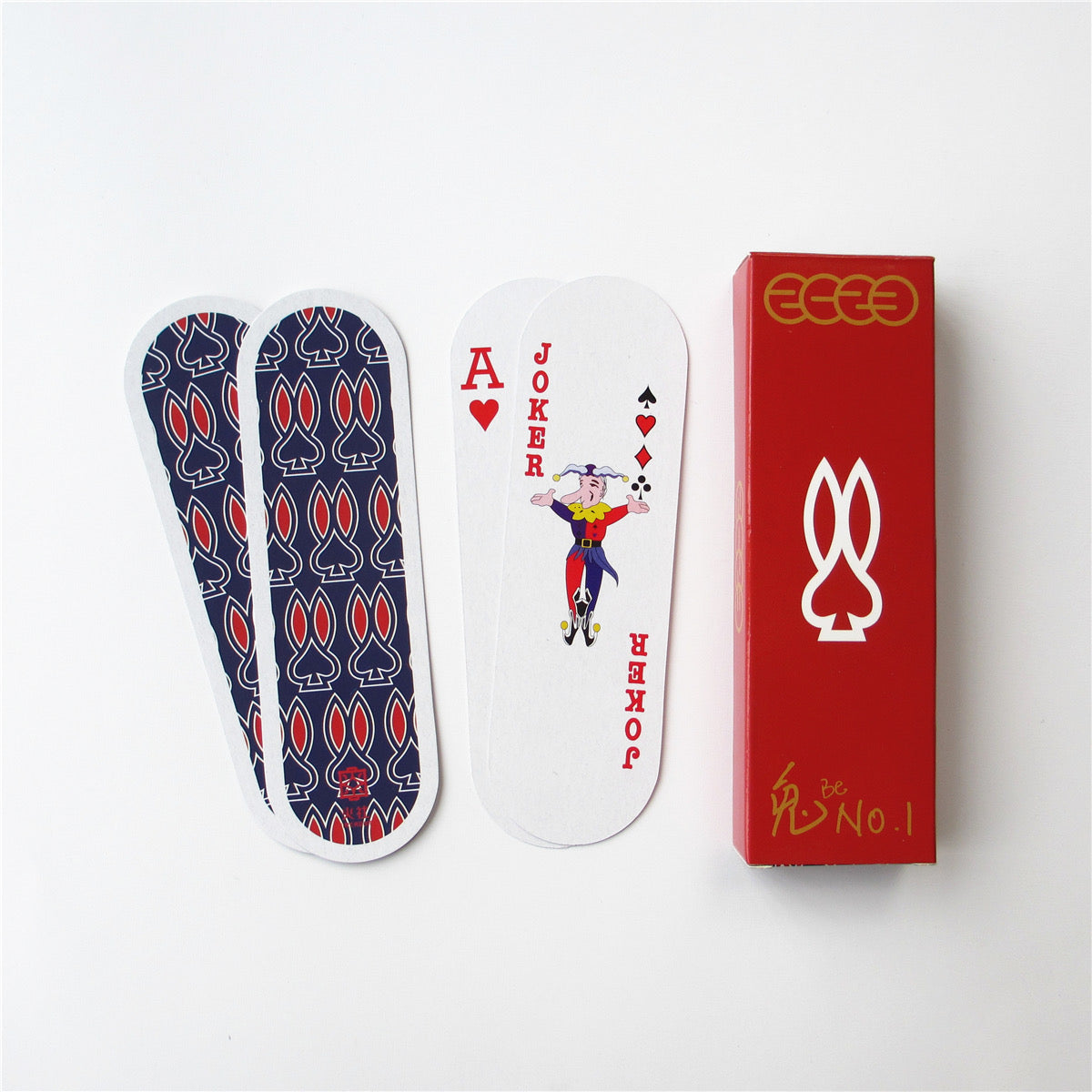Origami Year of the Rabbit Long Strip Playing Cards (Set of 54 Cards)