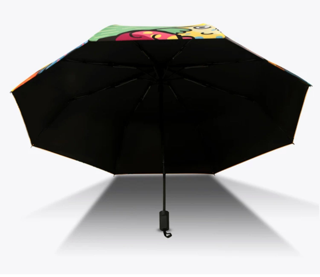 Sea World Grafitti Printed Autofold All Season Umbrella