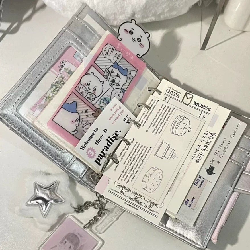 Women's Card Wallet with 40-page Pocket Diary