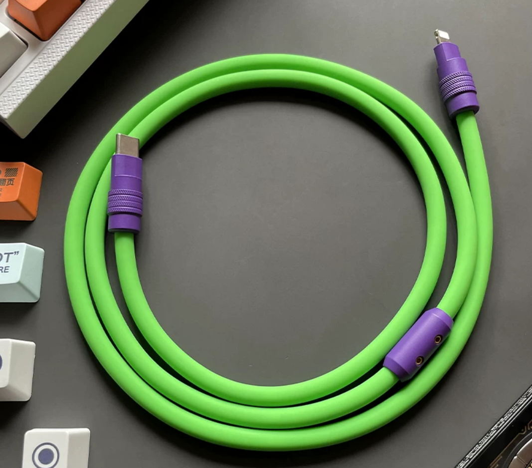 Neon Charging Cable for Mobile Devices (PD) Power Delivery - Universal Type-C