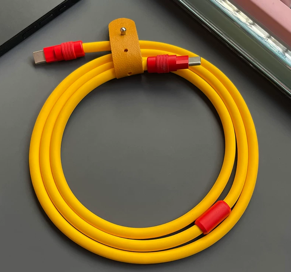 Neon Charging Cable for Mobile Devices (PD) Power Delivery - Universal Type-C