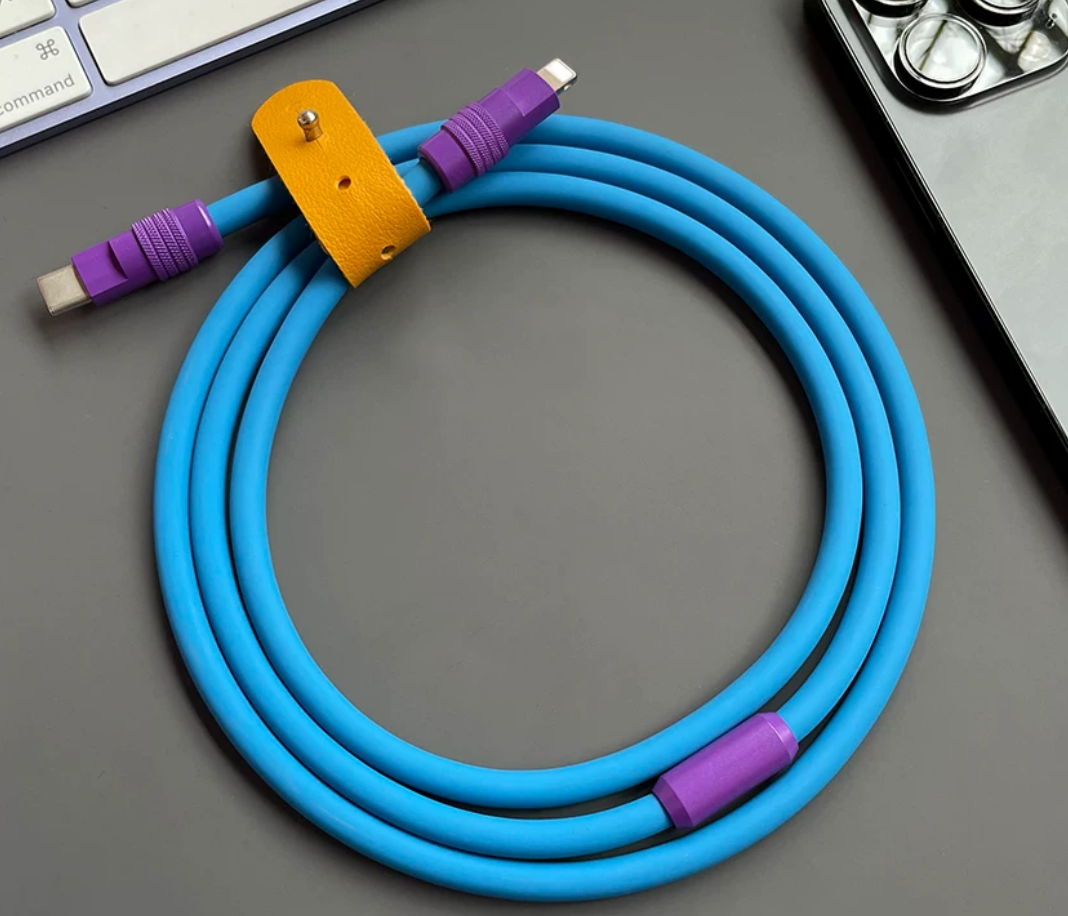 Neon Charging Cable for Mobile Devices (PD) Power Delivery - Universal Type-C