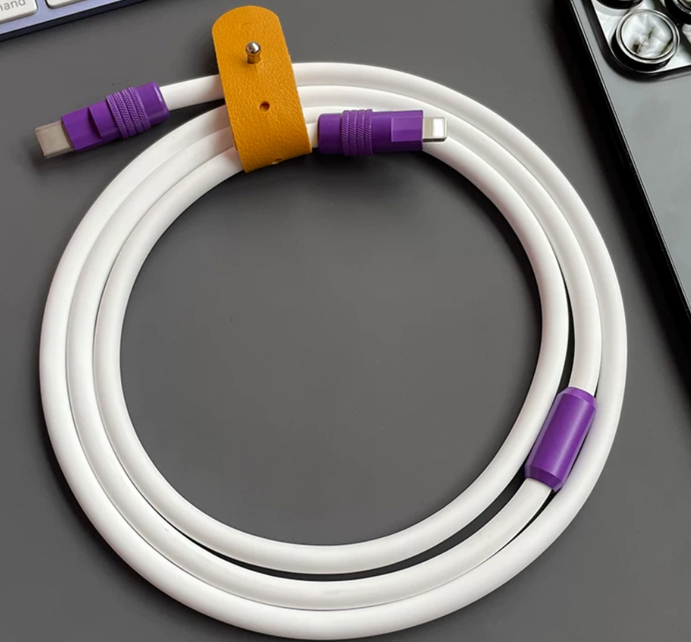 Neon Charging Cable for Mobile Devices (PD) Power Delivery - Universal Type-C