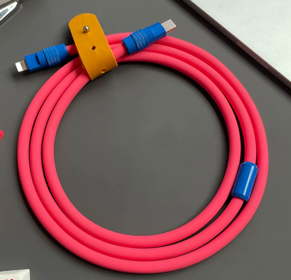 Neon Charging Cable for Mobile Devices (PD) Power Delivery - Universal Type-C