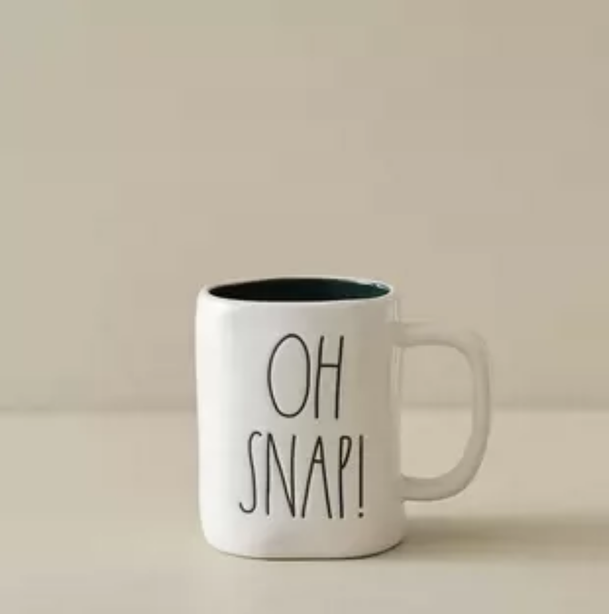 RAE DUNN Artisan Collection Hand-Lettered Ceramic Mugs With Personality And Perfect Comfort.