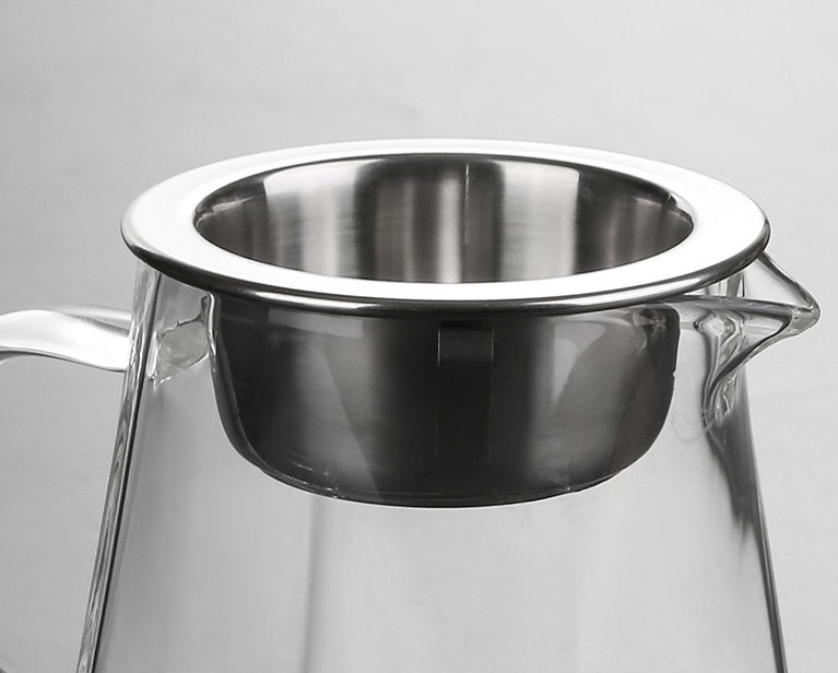 Lead-free Glass Teapot