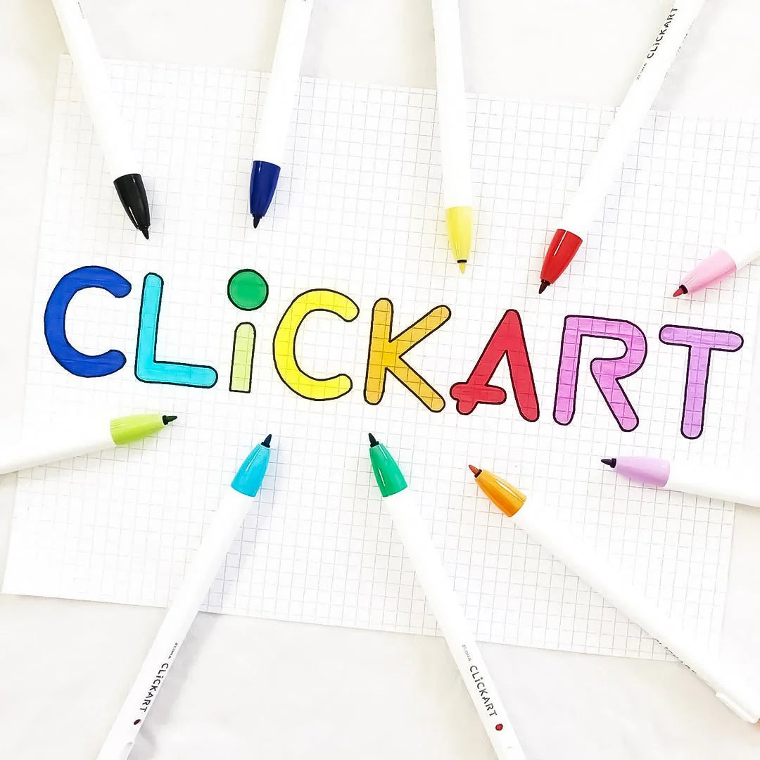 Zebra Clickart Water-Based Pen Set