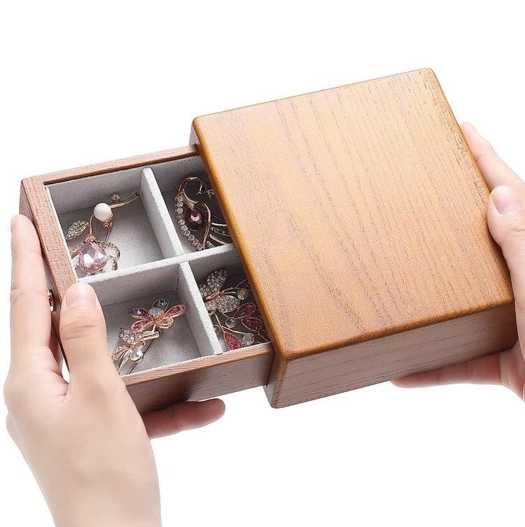 Wooden Luxury Jewellery Organiser & storage case