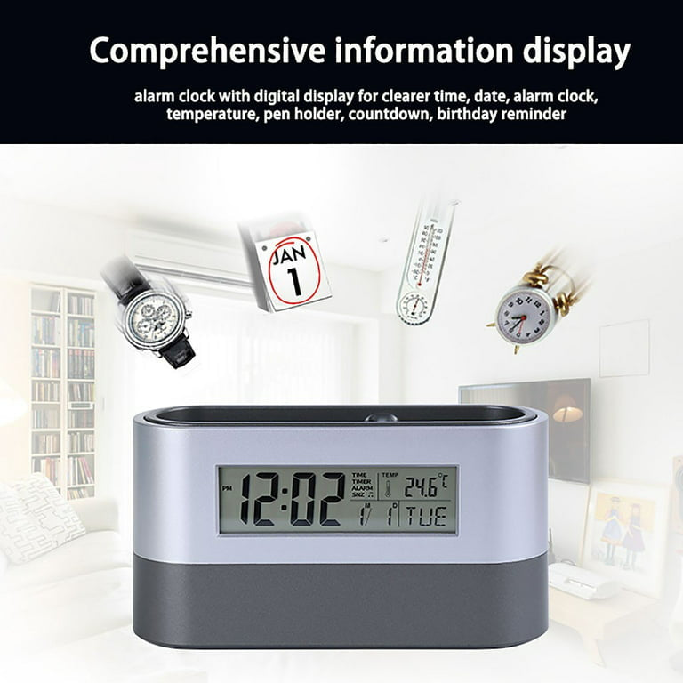 Electronic Digital Desktop Clock