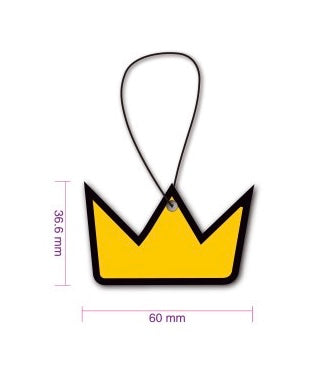 The Crown Car Perfume Aromatherapy Card