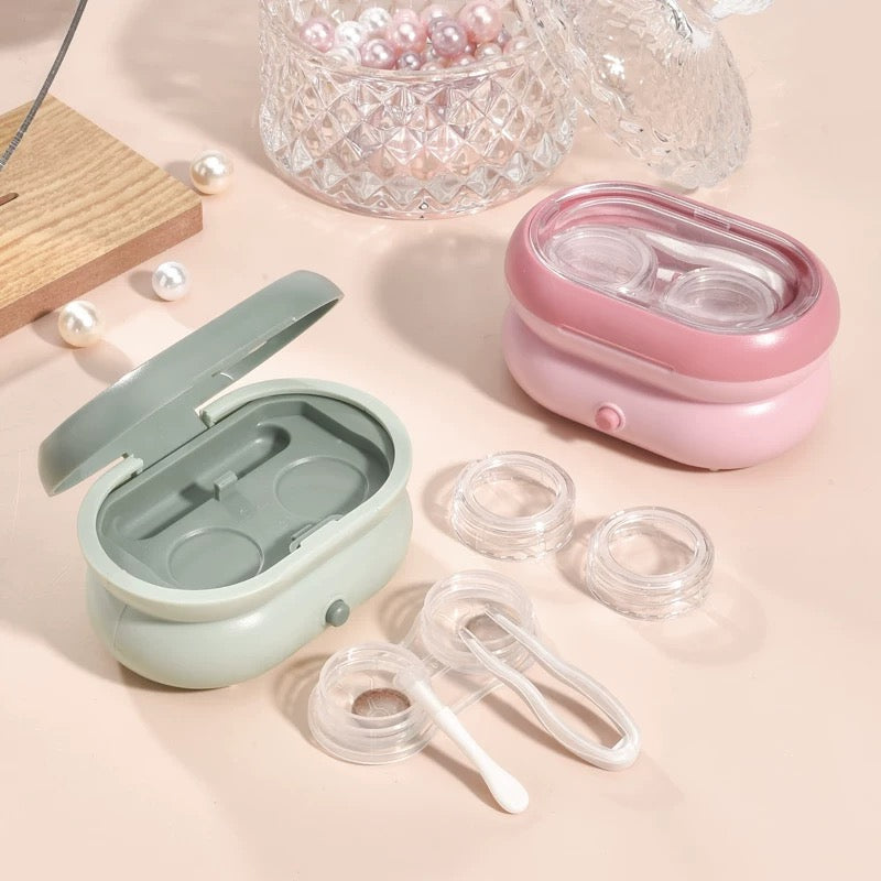 Ultrasonic Contact Lens Cleaner and Storage Case
