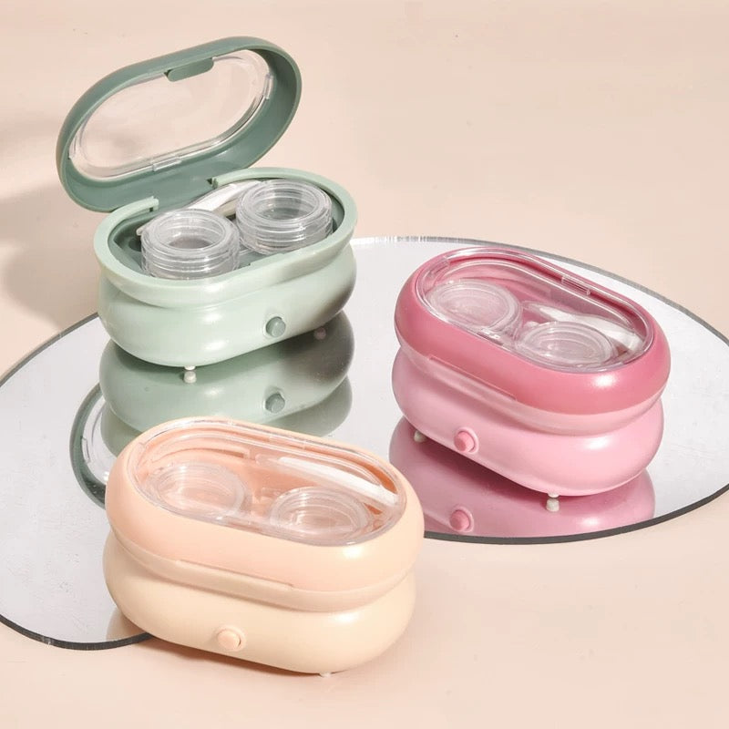 Ultrasonic Contact Lens Cleaner and Storage Case