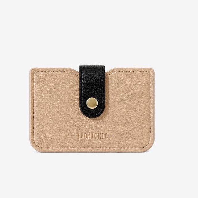 TAOMICMIC Card Wallet with 5 Compartments