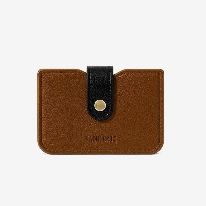 TAOMICMIC Card Wallet with 5 Compartments