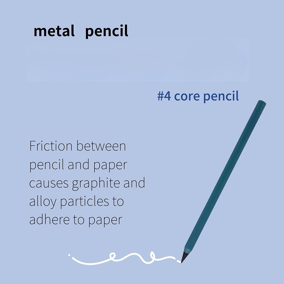 Metal Pencil with Changeable Tip