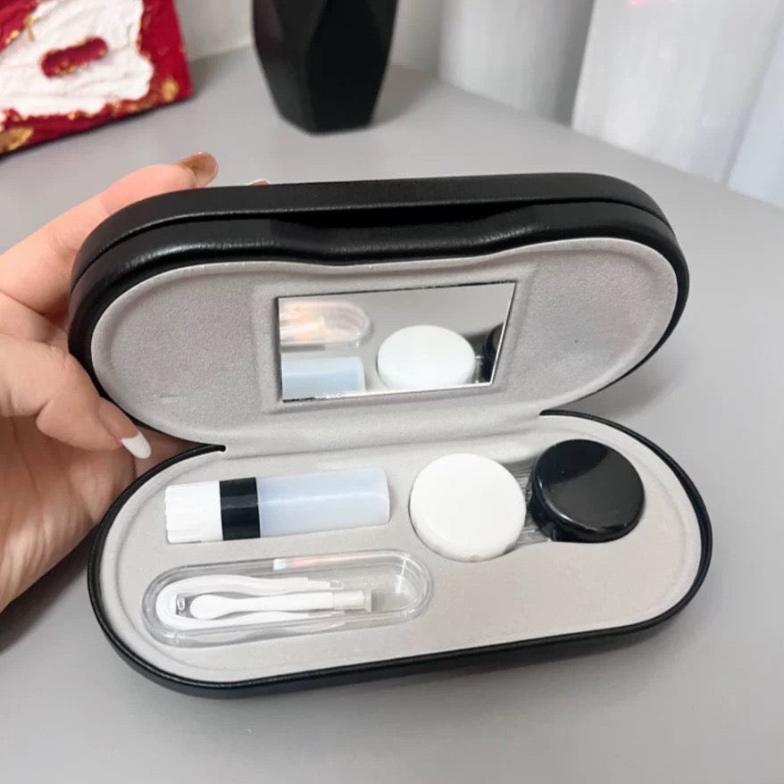 2-in-1 Case for Spectacles and Contact Lens