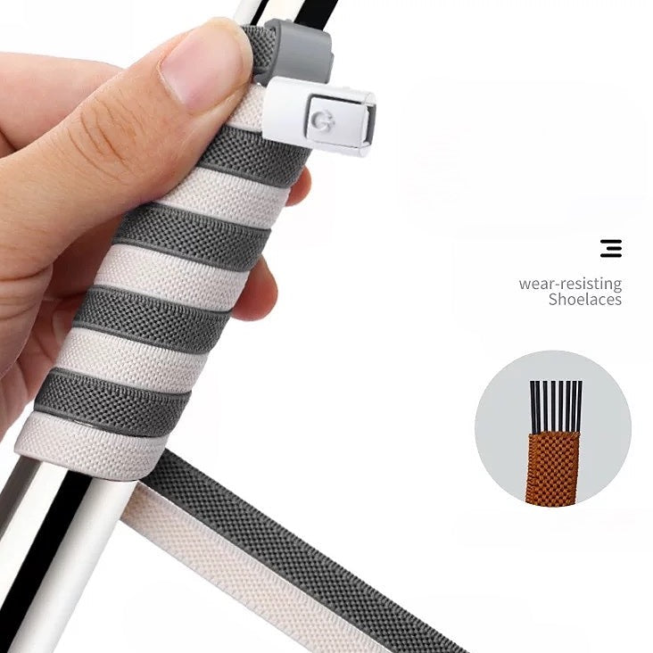 Press-Lock Shoelaces