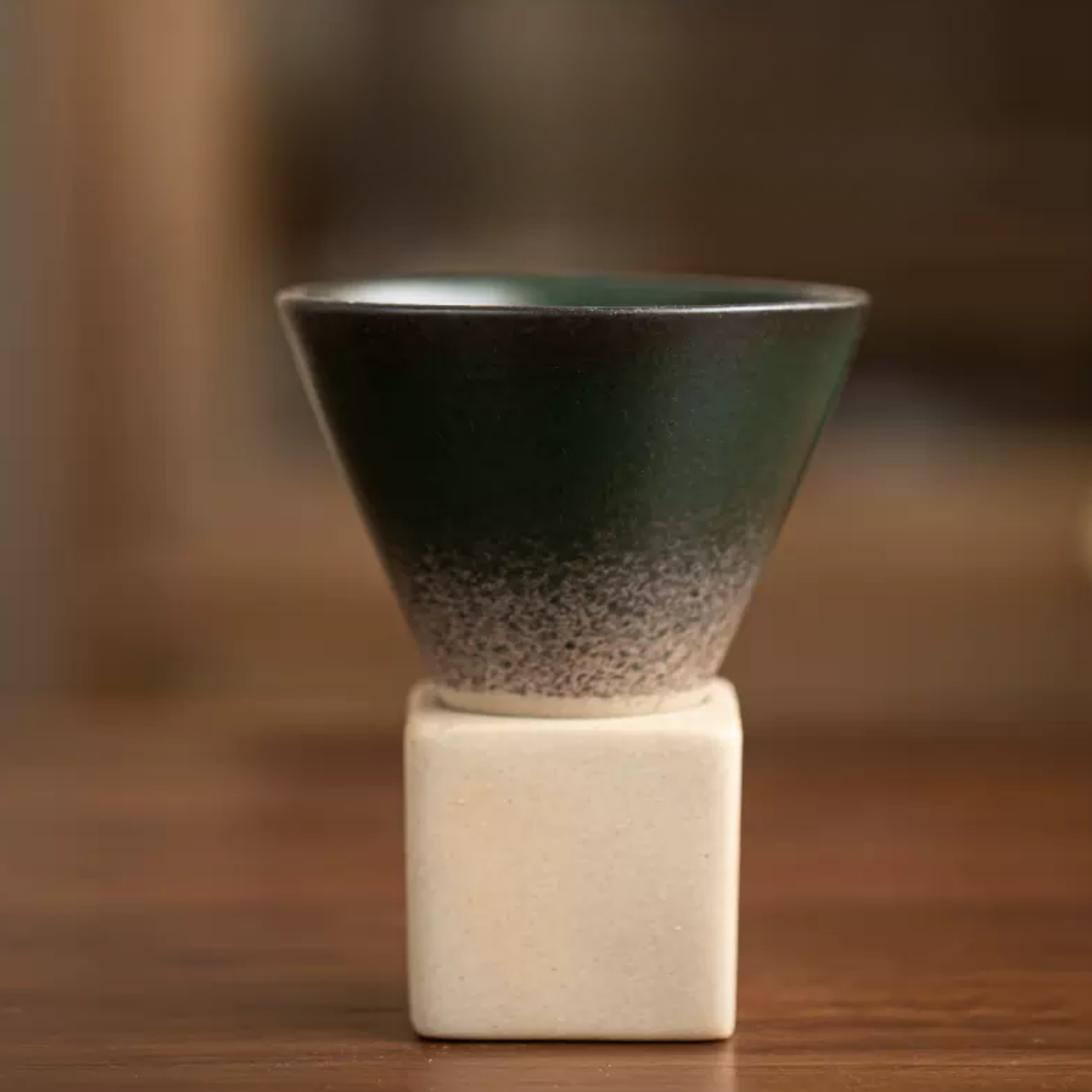 Conical Coffee Mugs with Stand