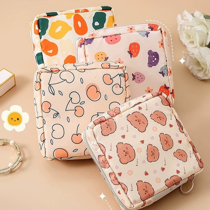 Multi-Purpose Abstract Design Pouches