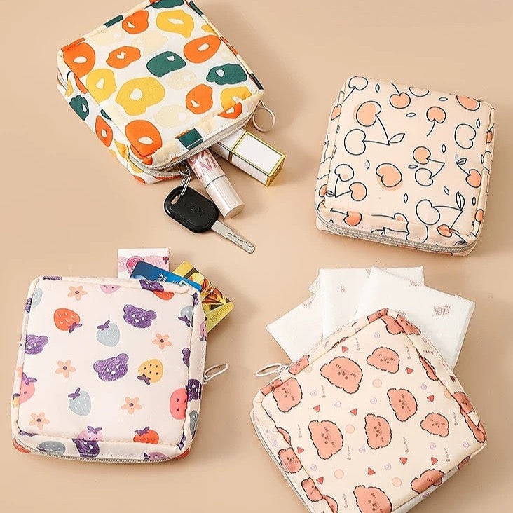 Multi-Purpose Abstract Design Pouches