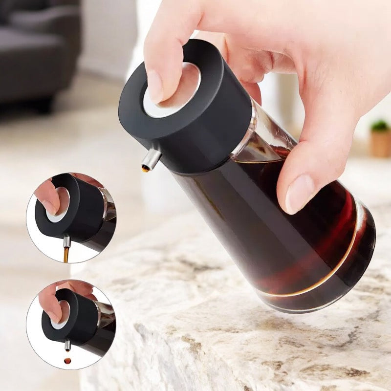 ASVEL Japan One Push Soy Sauce Glass Dispenser