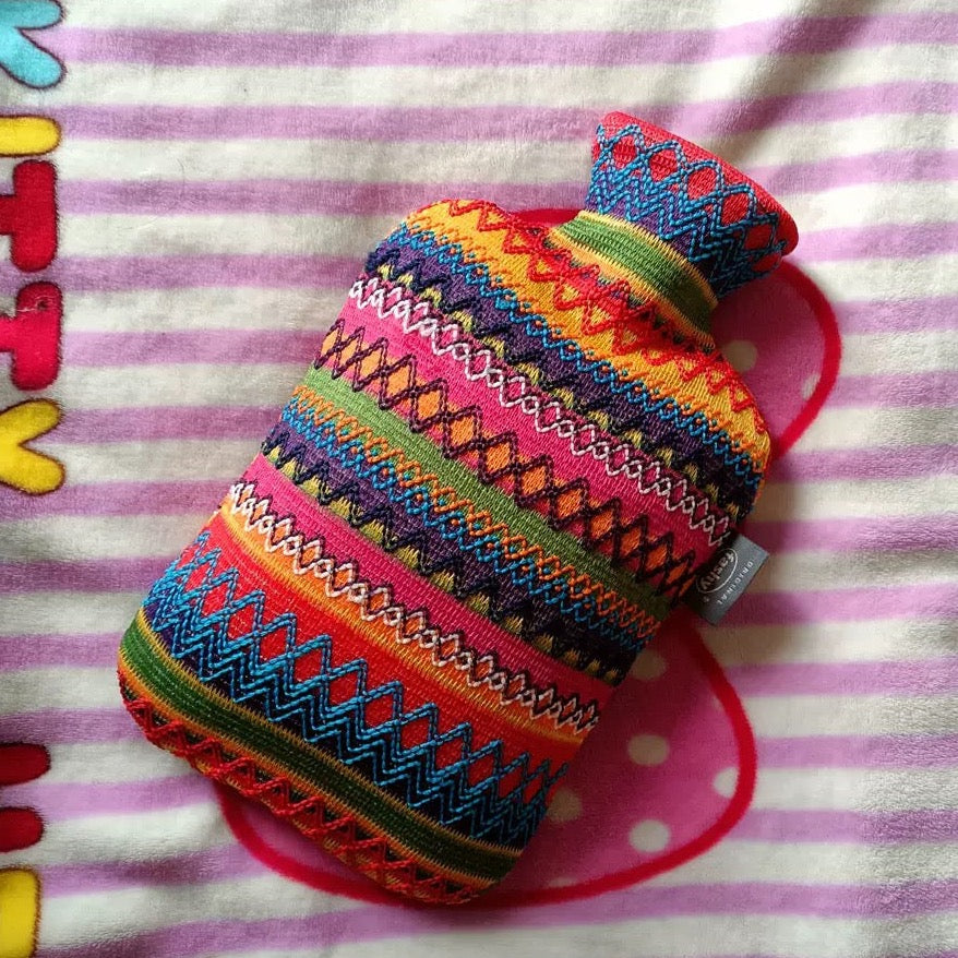 FASHY Hot Water Bag with Knitted Cover